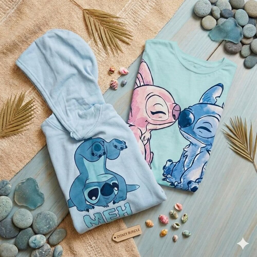 Disney Men's Blue Hoodie